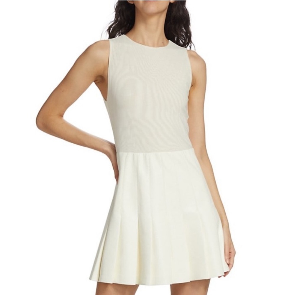 Alice + Olivia Chara Vegan Leather Dress - Picture 2 of 11